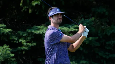 Beau Hossler Leads Wyndham Championship As Keegan Bradley Barely Keeps Alive Postseason Hopes
